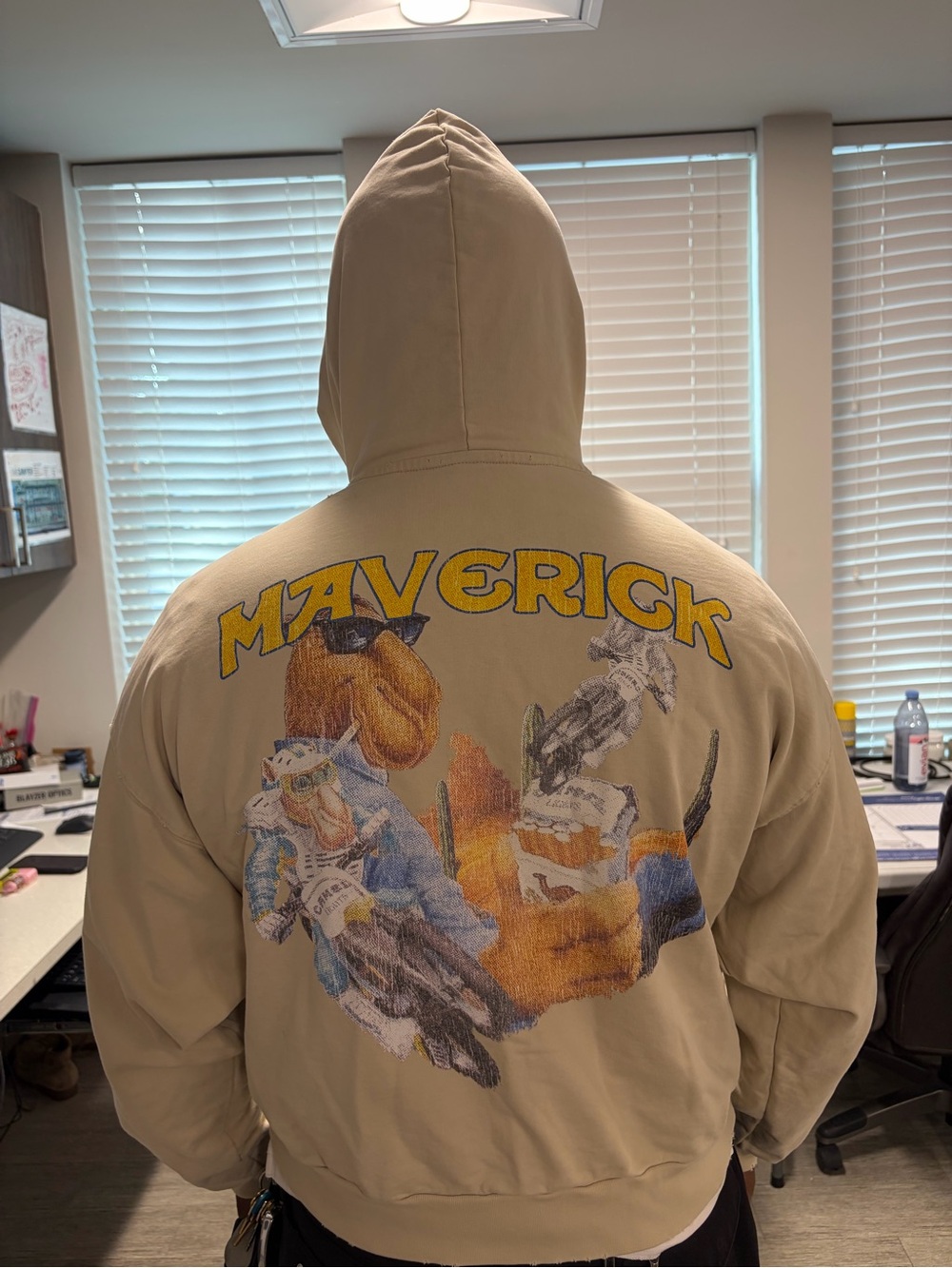 Maverick Moto Boxy Hoodie